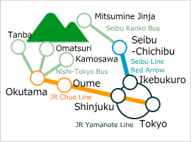 Public transportation to Kumotori-yama