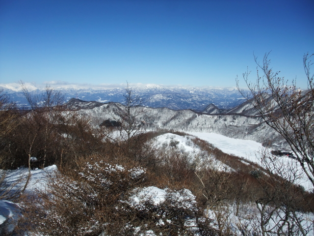 mountains in the distance are Tanigawa Mountains