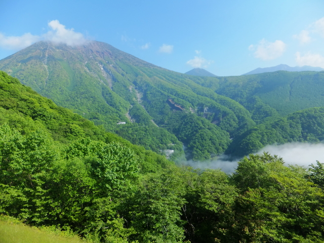 Mt. Nantai from Iroha-zaka