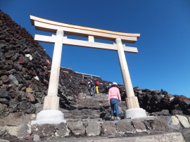 'torii' of Kusushi  Shrine