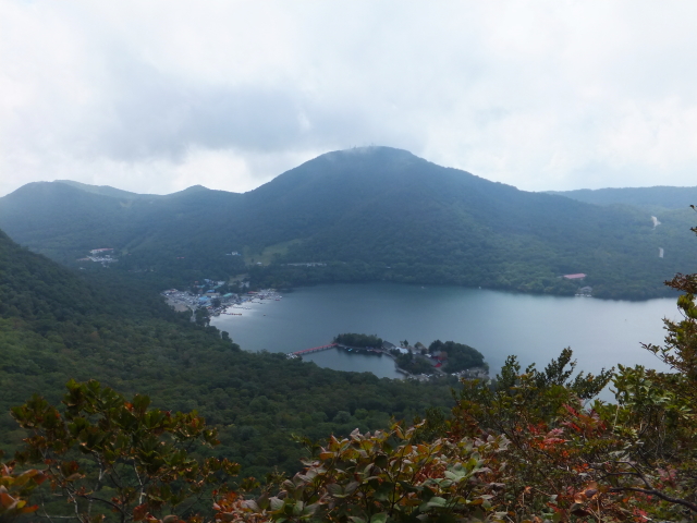 Mt. Jizo with Lake Onuma and Akagi Shrine