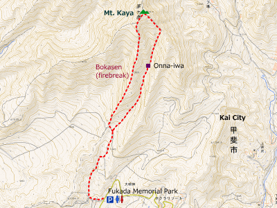 kayagatake-route