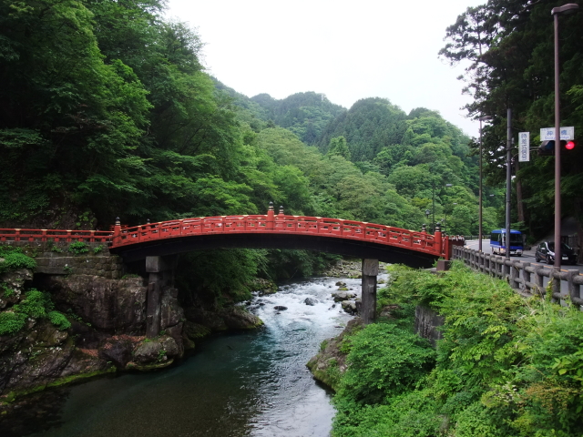 Shinkyo bridge (a world heritage)
