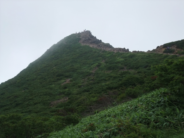 Mt. Asahi view from Asahi-no-kata